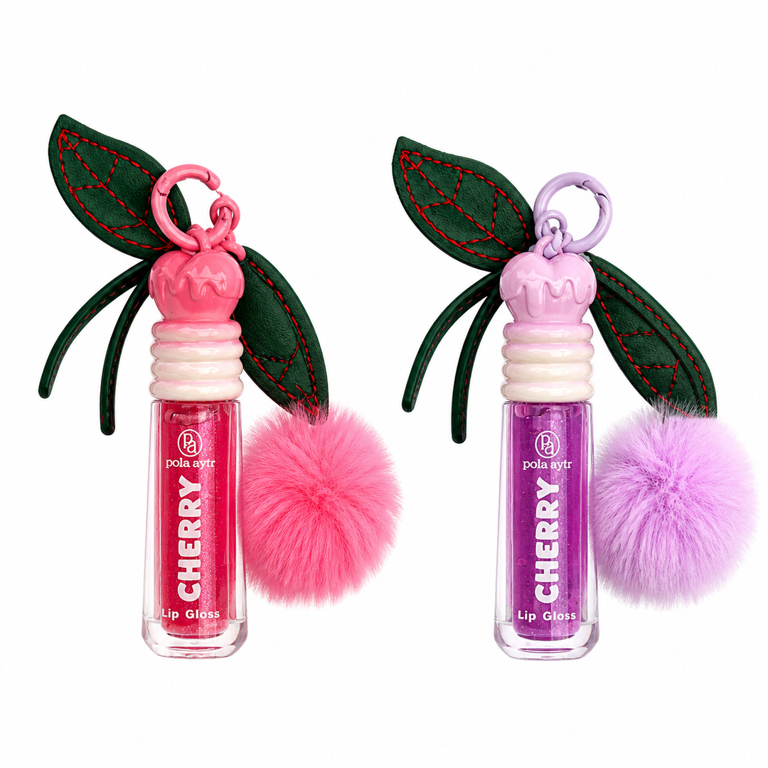 Cherry Lip Gloss + chaveiro